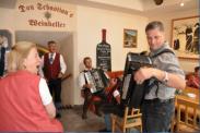 drei "Quetschn" spontan beim Dorffest in Mallnitz
